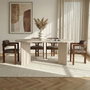 Nordure Meridia 4 - Travertino, Walnut, Brown